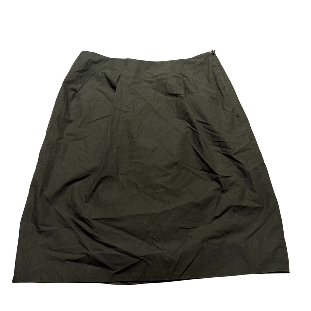 Marni Cotton Poplin Pleated Skirt Women's IT 38 US 2 Minimalist Quiet Luxury